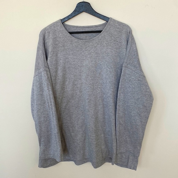 Eileen Fisher Reversible Cotton Sweater - Picture 3 of 4